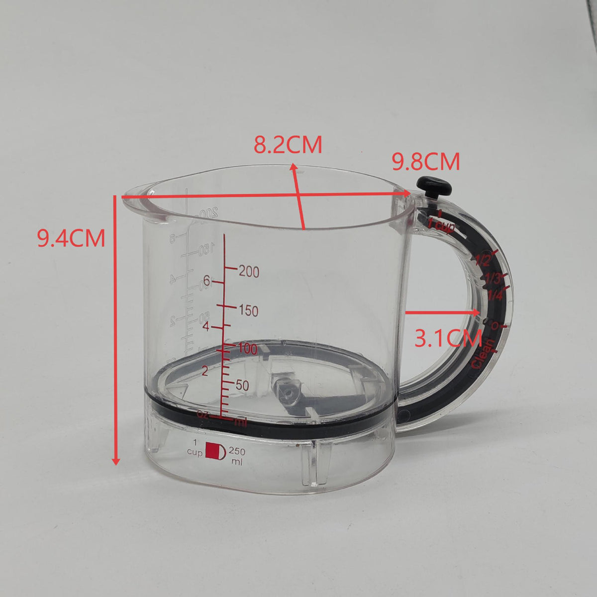 MeasureScoop 2-in-1 Adjustable Measuring Cup
